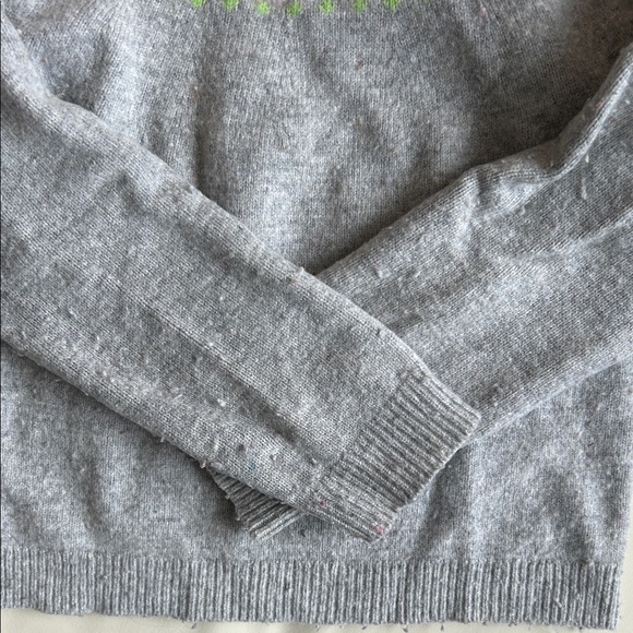 Jacadi Dark Blue Sweater with Pink and Red Heart Design and Grey Sweater - Picture 12 of 15